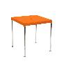 MESA APILABLE 70X70 CM ALUMINIO NARANJA 4026/7