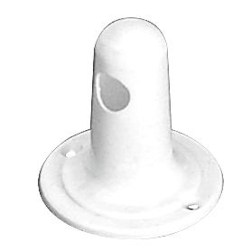 SOPORTE TOALLEROS PLASTICO BLANCO