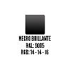 ESMALTE NEGRO BRILLO 9005 400M ACRILICO BOTE