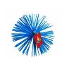 FLOWER ERIZO NYLON 100MM ROSCA M-12 LIMPIATUBOS S-VARILLA 50265