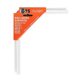 JGO. ESCUADRAS SOPORTE MOD. 210 300X200 BLANCO JUEGO