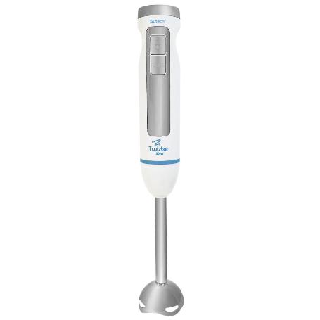 BATIDORA PIE INOXIDABLE 1000W BLANCA