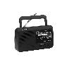 RADIO PORTATIL AM/FM PILAS/RED NEGRO