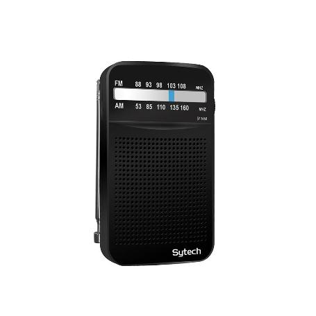 RADIO BOLSILLO AM/FM NEGRO