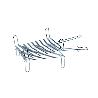 PARRILLA DOBLE ZINCADA 25X25 CM