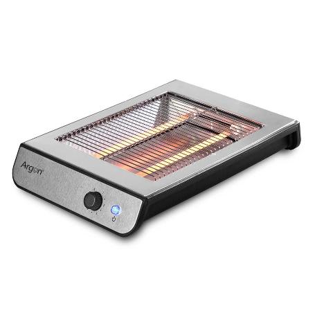 TOSTADOR HORIZONTAL PLANO INOX. 600W