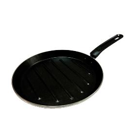 ASADOR GRILL REDONDO 28 CM BLACK