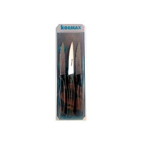 CUCHILLOS MONDADOR 9 CM MANGO NEGRO PACK 3