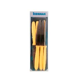 CUCHILLOS MESA 11 CM MANGO PLASTICO PACK 6