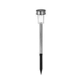 LUZ SOLAR PINCHO INOXIDABLE 33 CM