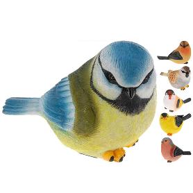 PAJARO RESINA MEDIANO 17X8CM SURTIDO