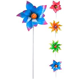 PINCHO FLOR 5 PETALOS METAL 90 CM