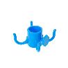 SOPORTE PARASOL 4 GANCHOS 32 MM SURTIDOS BLISTER