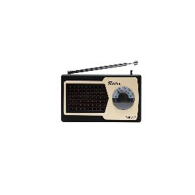 RADIO RETRO NEGRA/BEIGE