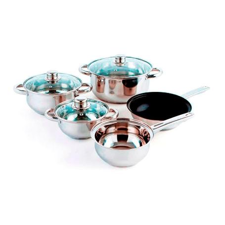 BATERIA COCINA BOCHUM 8 ELEMENTOS 5 PIEZAS