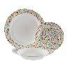 VAJILLA PORCELANA FLANDES 18 PIEZAS