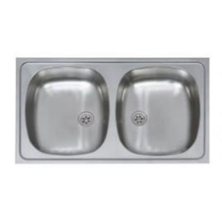 FREGADERO FI STD 2S 80*50 A 580042 PRACTIC