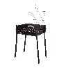 BARBACOA PARRILLA DOBLE 60X40 CM