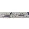 VENTILADOR TECHO PLEGABLE AIRE BLANCO
