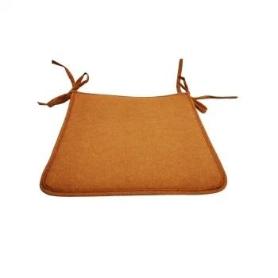 COJIN CUADRADO 38X38X4,5 CM CAQUI DESENFUNDABLE