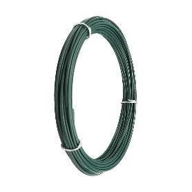 ALAMBRE FORRADO VERDE N16 ROLLO 15MT