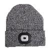 GORRO CON LUZ LED GRIS