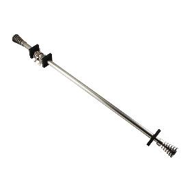 BARRA CORTINA METAL PLATA 160-300 CM 3816