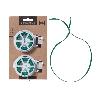 ROLLOS ALAMBRE VERDES JARDIN 20 METROS BLISTER 2
