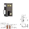 CERRADURA YALE   56-A/HPR/70/ IZQUIERDA