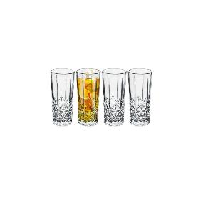 VASOS ALTOS LABRADOS 300 ML CAJA 4