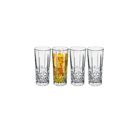 VASOS ALTOS LABRADOS 300 ML CAJA 4