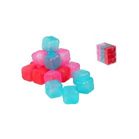 CUBITOS CONGELABLES 18 PIEZAS COLORES CAJA 18