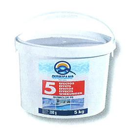 CLORO PASTILLAS 5 EFECTOS 250 GR 5 KG BIDON