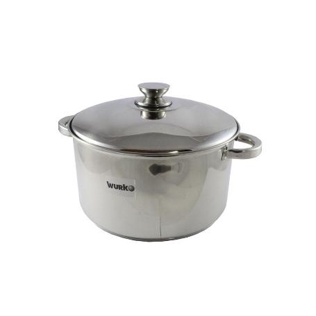 OLLA INOXIDABLE RECTA KORA 16 CM
