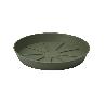 PLATO MACETA PLASTICO 29 CM VERDE OLIVA