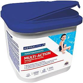 CLORO PASTILLAS MULTIACCION 250 GR 5 KG BIDON