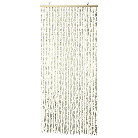 CORTINA PUERTA NUDOS BAMBU 90X200 CM