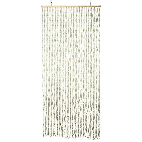 CORTINA PUERTA NUDOS BAMBU 90X200 CM