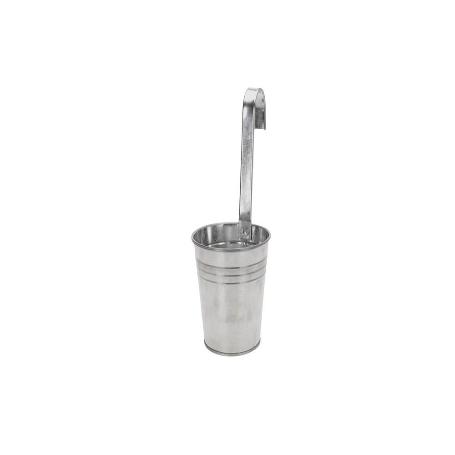 MACETA COLGAR ZINC 13X28 CM