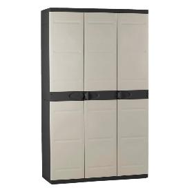 ARMARIO 105X44X176 CM TITANIUM NEGRO 9201NEG