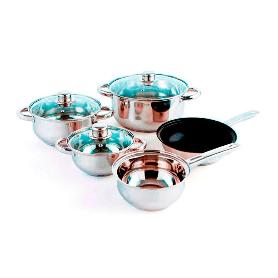 BATERIA COCINA BOCHUM 8 ELEMENTOS 5 PIEZAS