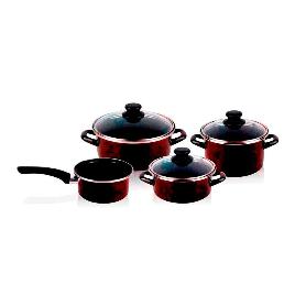 BATERIA COCINA KENIA 7 ELEMENTOS 4 PIEZAS