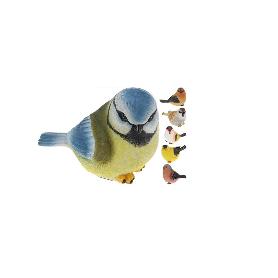 PAJARO RESINA MEDIANO 17X8CM SURTIDO