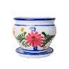 MACETA CERAMICA FLOR COCO 29X36 CM