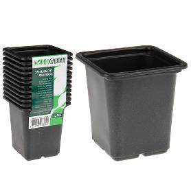 MACETAS PLASTICO 7X7 CM LOTE 12
