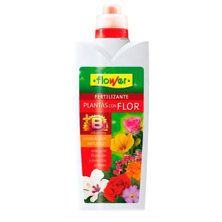 ABONO LIQUIDO PLANTAS FLOR 1 L BOTE