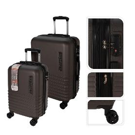 MALETAS GRIS 35X23X52/43X26X62 CM SET 2