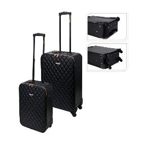 MALETAS ACOLCHADAS 34X17,5X52/40X22X62 CM SET 2