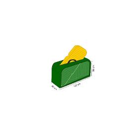 FUNDA COJINES 122X56X40 CM