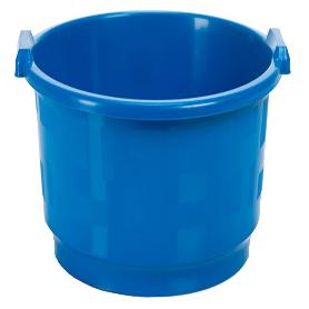 BARREÑO PLASTICO AZUL 12L